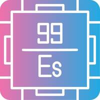 Einsteinium Bold App Graphic vector