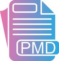 PMD Color Block Badge vector