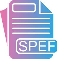 SPEF Clean Sketch Form vector