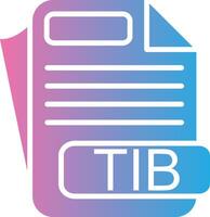 TIB Futuristic UI Mark vector