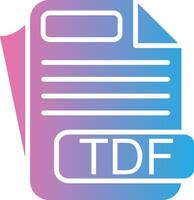 TDF UI Badge vector