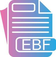EBF Color Stroke Symbol vector
