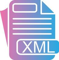 XML Flat UI Form vector