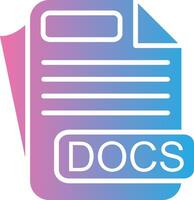 DOCS App Focused Design vector