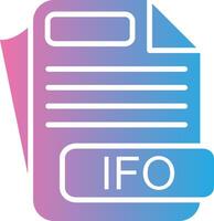 IFO Clean Sketch Form vector