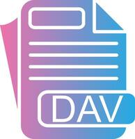 DAV App-Based UI Graphic vector