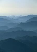 A view of the mountains photo