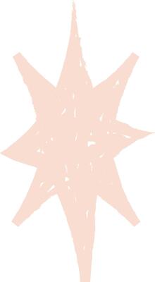 Crayon Textured Starburst