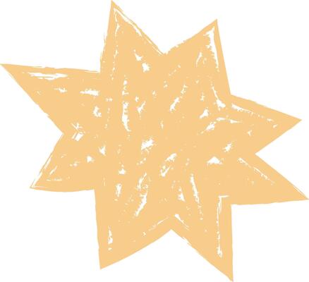 Crayon Style Starburst