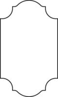Elegant Ornate Frame Style vector