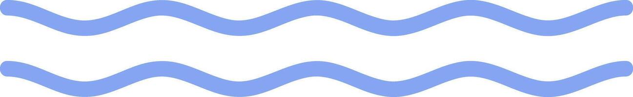 Wavy Line Pattern vector