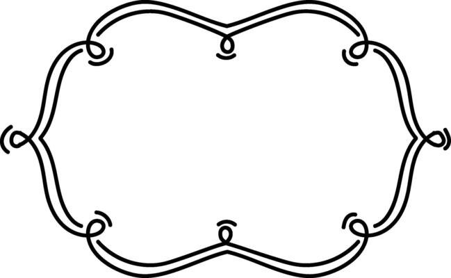 Elegant Ornate Frame Lined Style