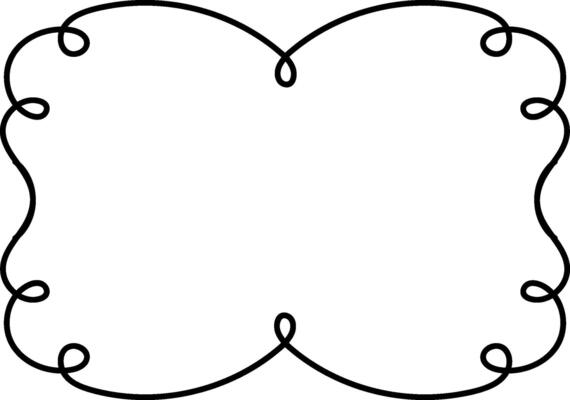 Decorative Swirl Frame
