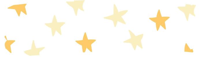 Scattered Star Pattern vector