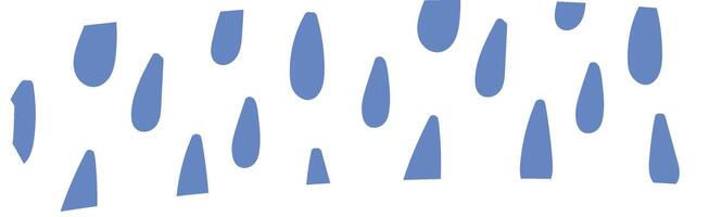 Abstract Raindrop Pattern vector