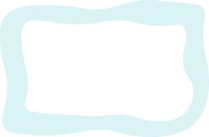 Abstract Wavy Border Frame vector
