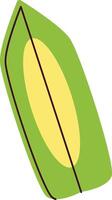 Minimalist Surfboard Illustration vector