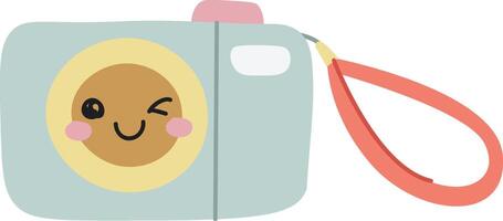 Smiling Camera Character vector