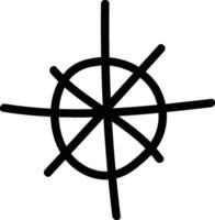 Abstract Geometric Star Symbol vector