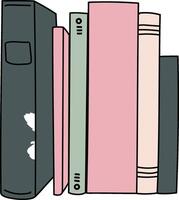 Stack of Books Element vector