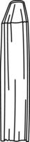Standing Book Sketch Style vector