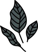 Abstract Leafy Branch vector