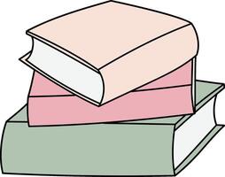 Stack of Books Design vector