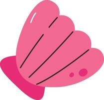 Shuttlecock with Bold Lines vector