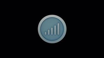 Seamless Signal Loop Animation for Apps and Tech Ads video