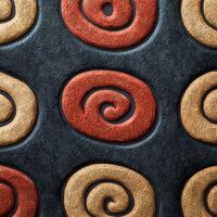 A close up of a pattern of swirls photo