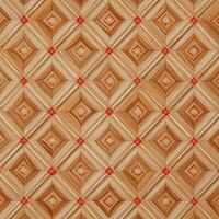 A brown and red patterned wallpaper with squares photo