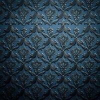 A dark blue wallpaper with a pattern photo