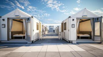 The world's first luxury hotel with a floating roof photo