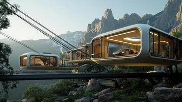 The house of the future is a futuristic house photo
