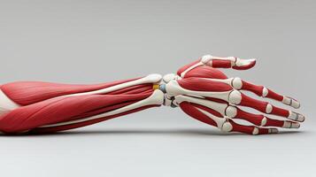 The muscles of the arm and hand photo