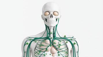 The human body is made up of the lymphatic system photo