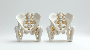 The human pelvis and hip joint photo