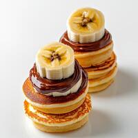 A stack of pancakes photo