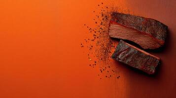Smoked Brisket with Pepper Rub photo