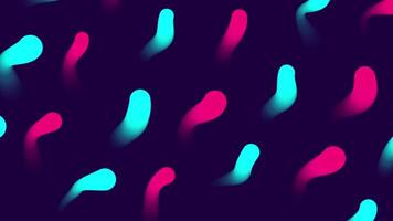 Dynamic Neon Motion Background video