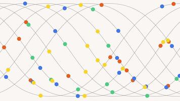 Flat Circle Pattern Animation video