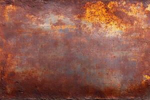 Rusty metal background with a rusty texture photo