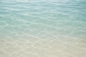 a view of the ocean from above with waves photo