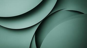 Subtle abstract arcs on a muted teal backdrop3110 photo