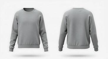 Sweater mockup template, grey sweater mockup template, grey sweater mockup template, grey photo