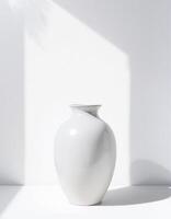 Miniature Pot with Floating White Field Sprigs photo