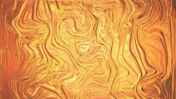Flowing Liquid Gold Texture Loop Animation video