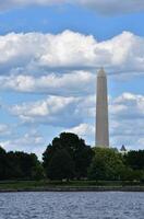 Views of the Washington Monument from the Potomac photo