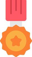A chef's hat with a star on it vector