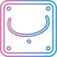 A smiley face icon on a white background vector